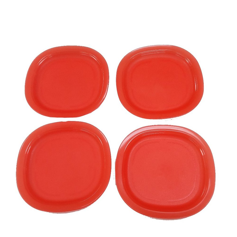 Microwave Reheatable Luncheon Plates (Orange) - Picture 1 of 1